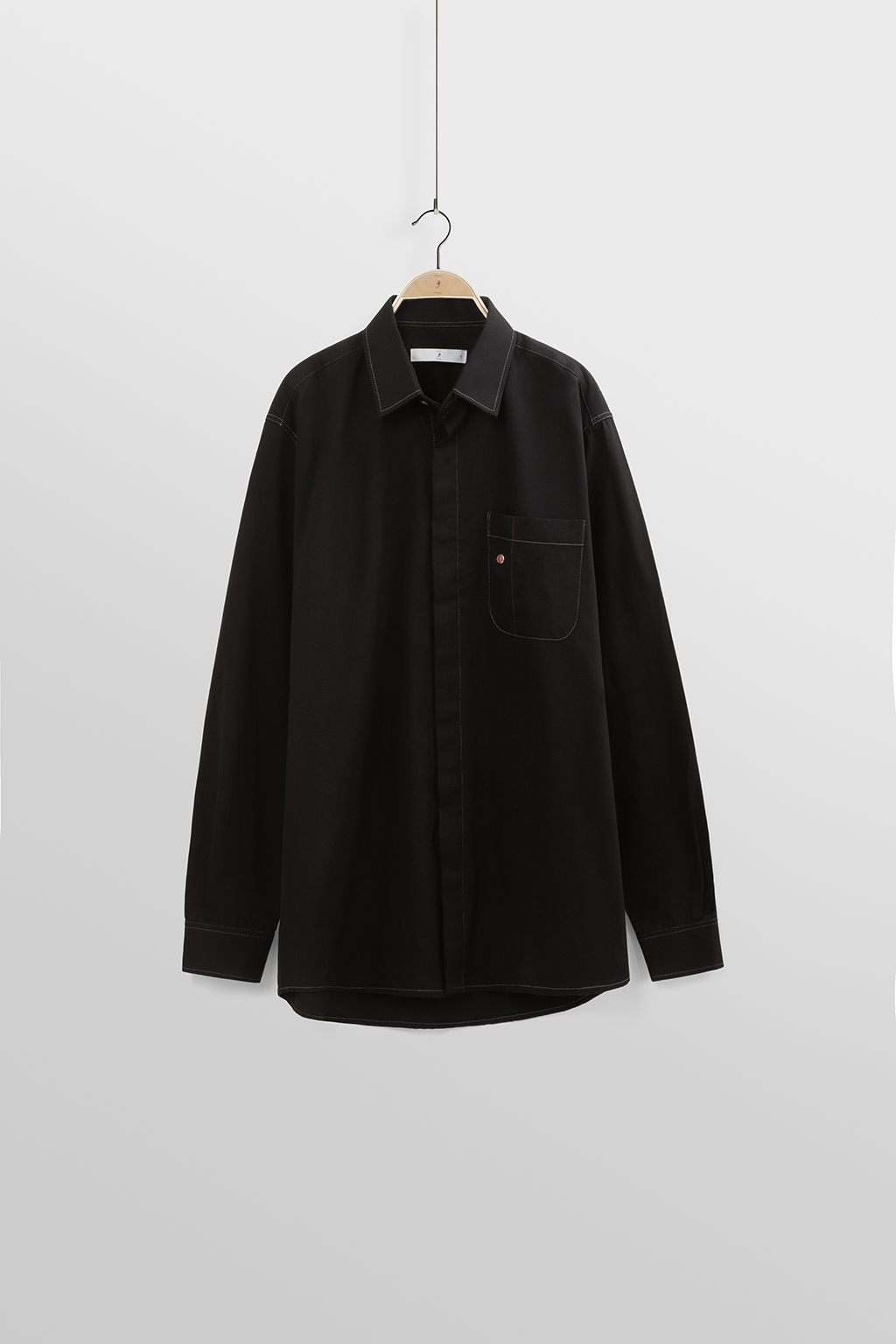 پیراهن اورکا مشکی-قرمز