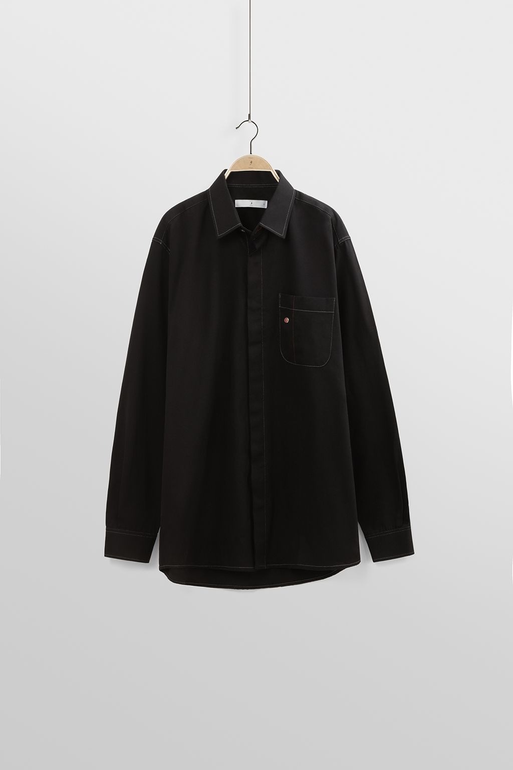 پیراهن اورکا مشکی-قرمز