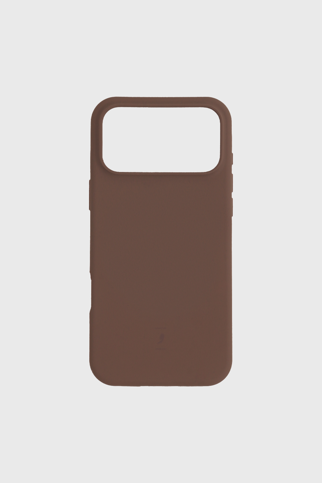 قاب قهوه ای سیلیکونی آیفون