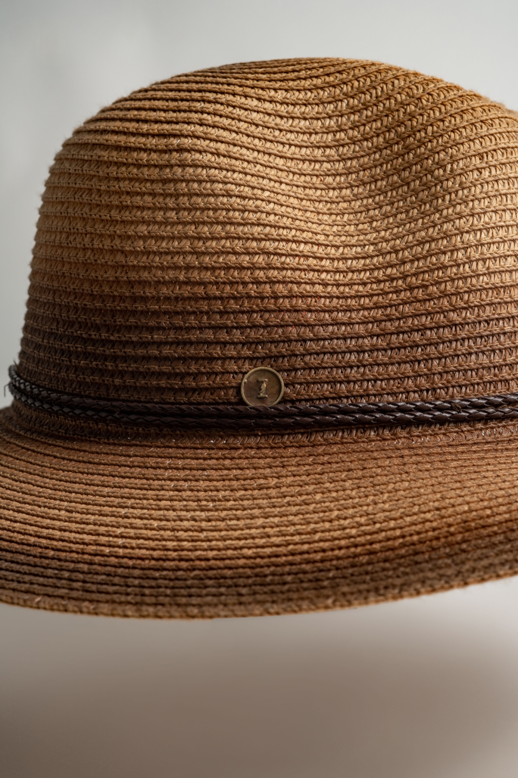 کلاه پاناما سایه قهوه ای 1