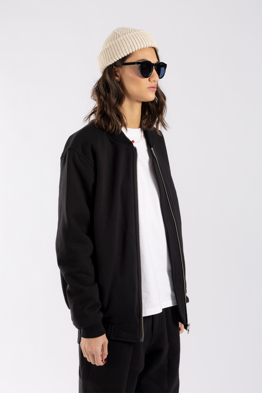 bomber black 1