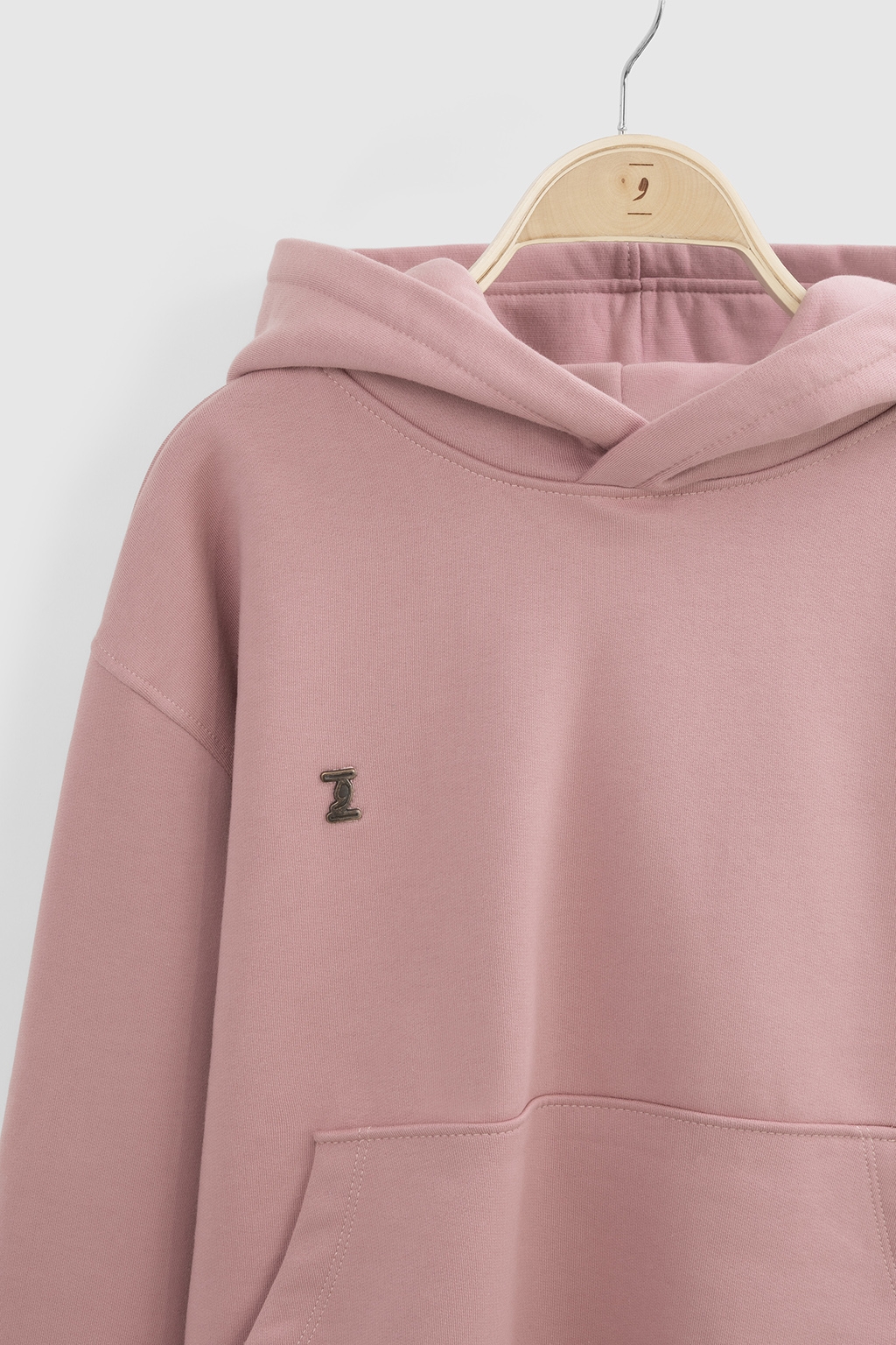 hoodie basic pink 1