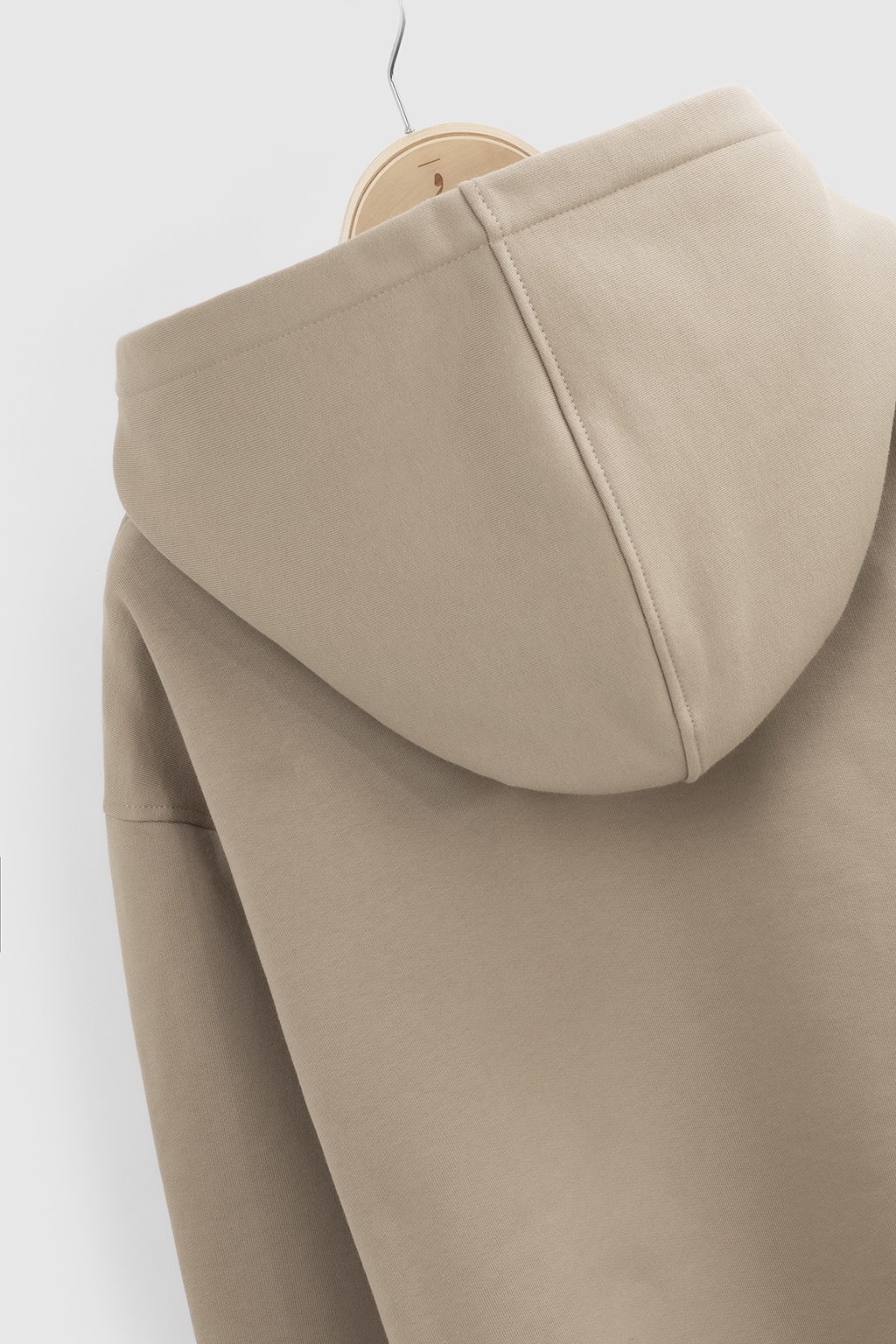 hoodie basic cream 4