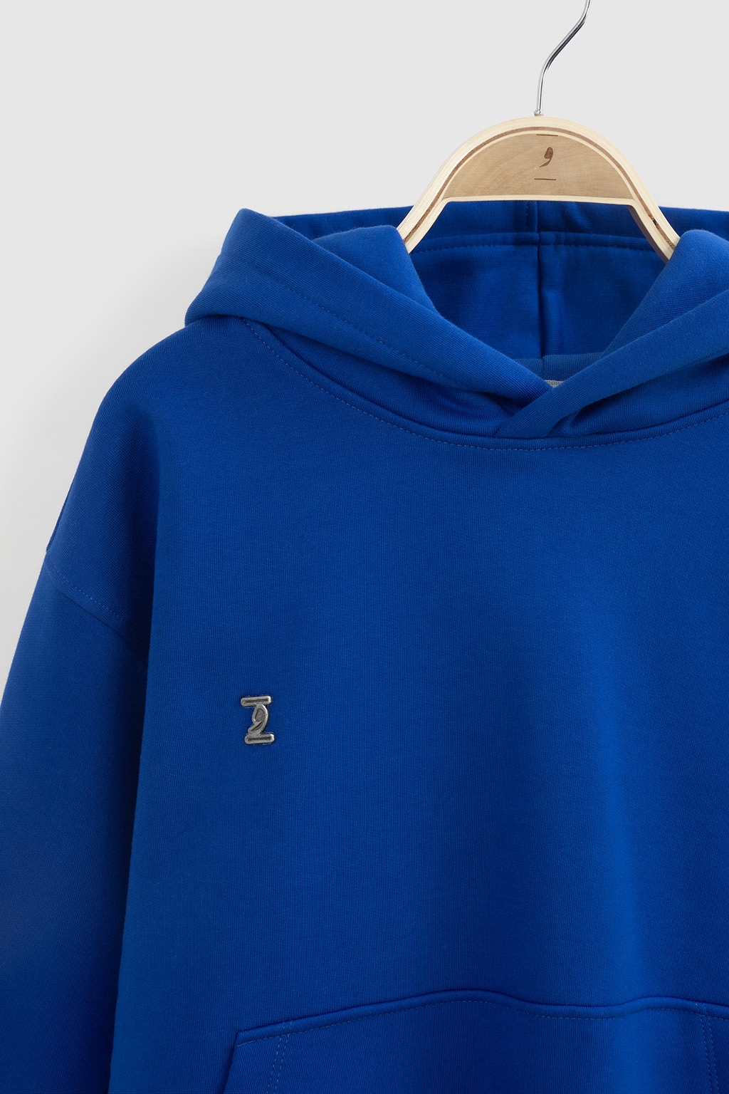hoodie basic azure 1