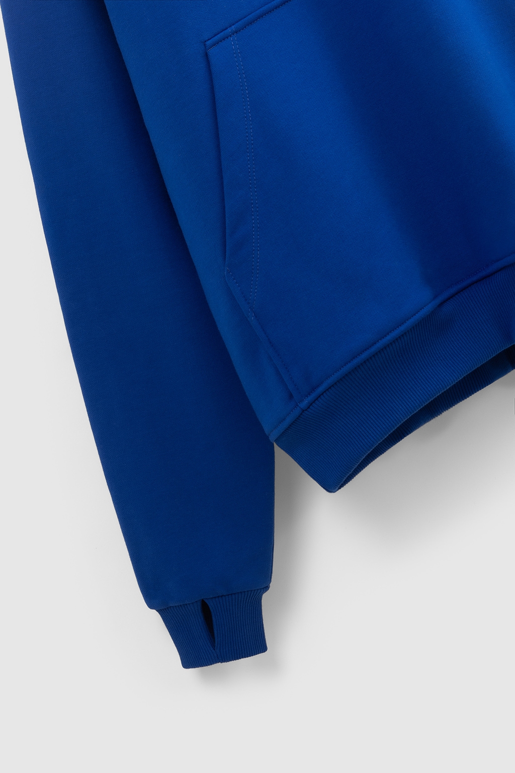 hoodie basic azure 3