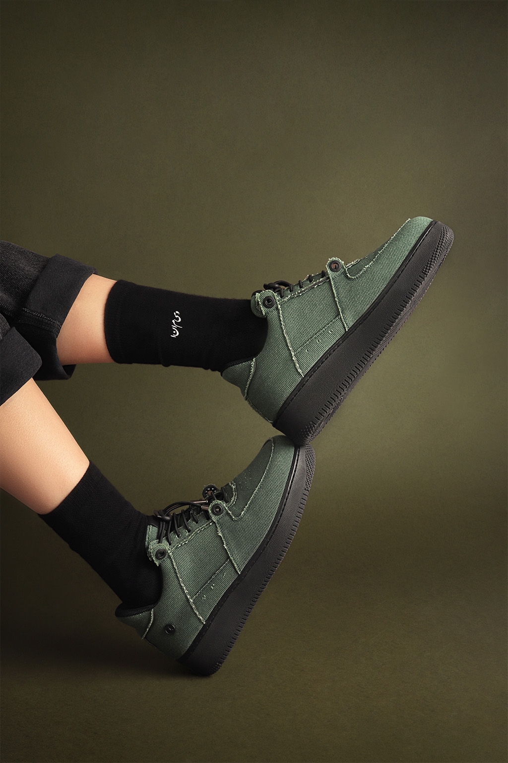 sneakers space COTTON green 2
