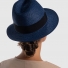 کلاه فدورا سورمه ای 3