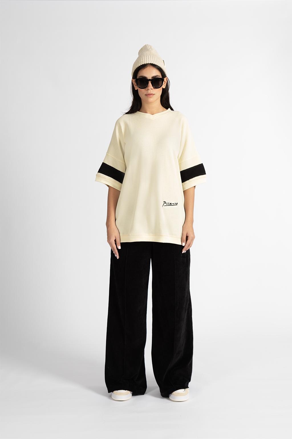 t-shirt  tommy cream 1