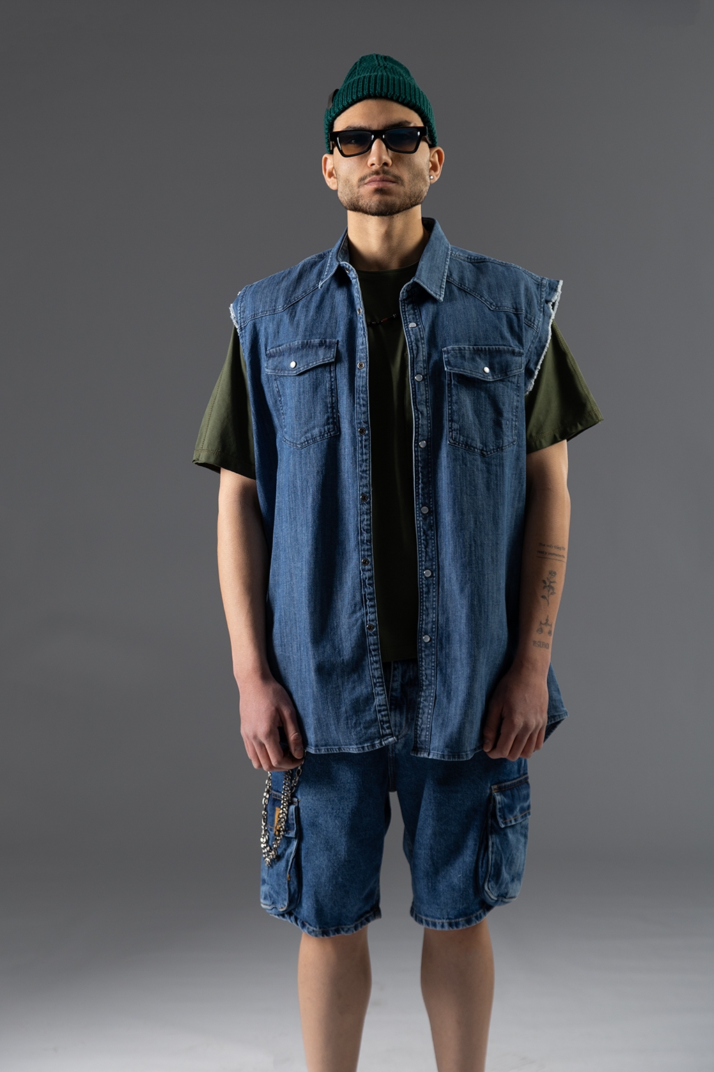 vest jean blue 1