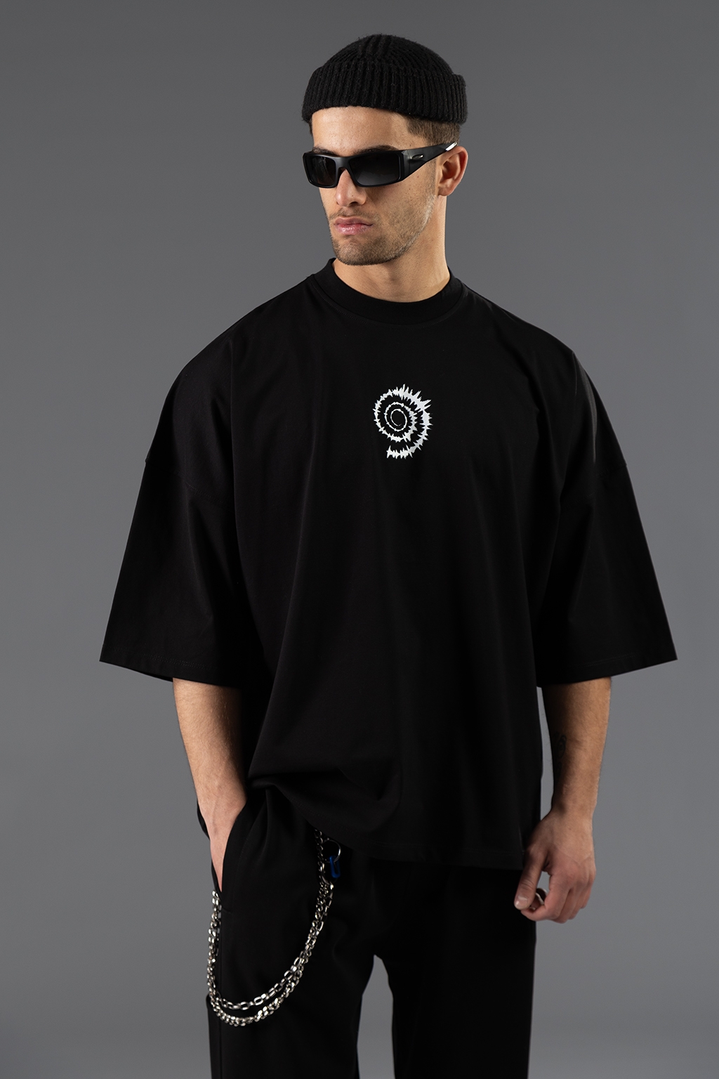 t-shirt roar black 1